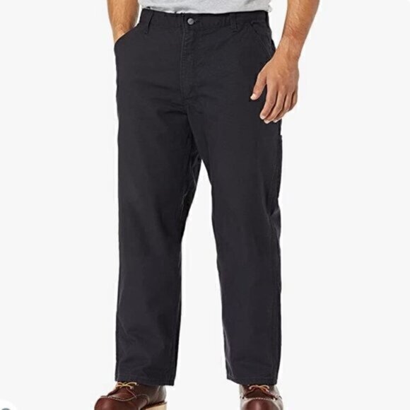 Carhartt black mens size 40 Flame Resistant Washed Dungaree - Picture 1 of 10
